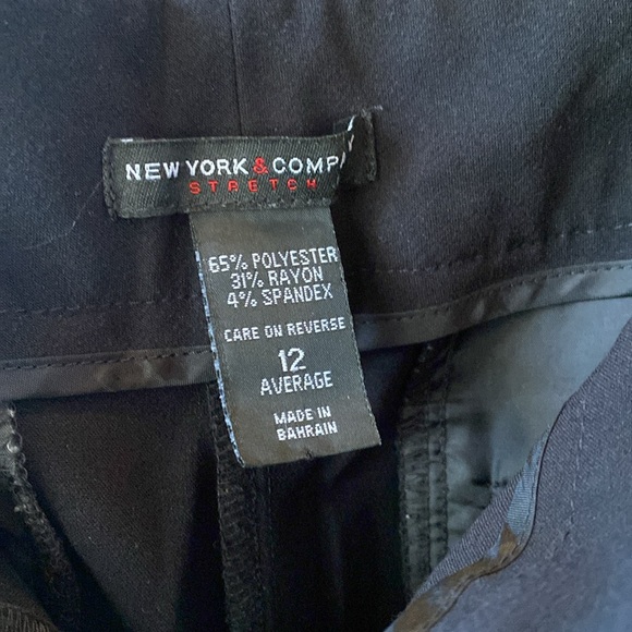 NY&C Women’s Black Pant - Picture 4 of 5